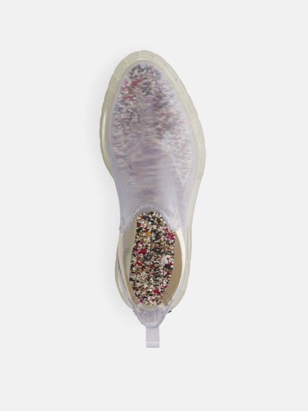 NWOB Lemon Jelly Ravyn Jelly Platform Clear Boots Size: EU 38 or US 7.5 - Picture 4 of 12